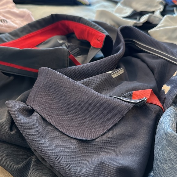 Nike Country Club Golf And Tennis Polo Shirt Vintage Dri-Fit Tiger Woods Federer - Picture 5 of 7